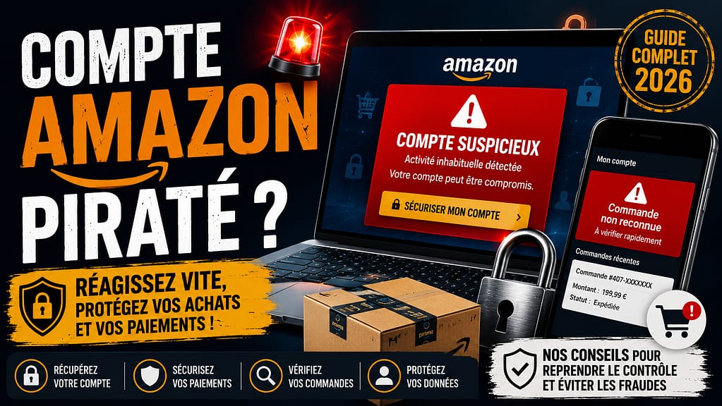 Compte AMAZON piraté que faire ?