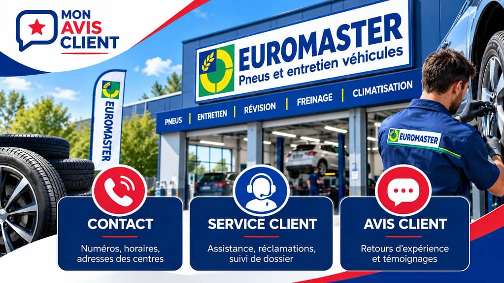 EUROMASTER : Contact et avis client.