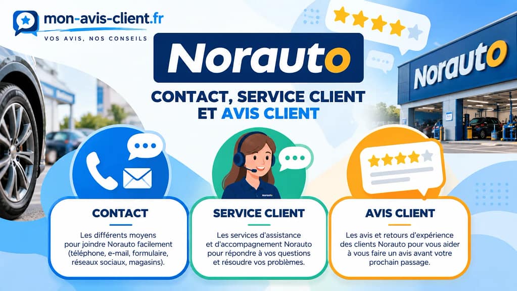 NORAUTO : Contact et avis client.