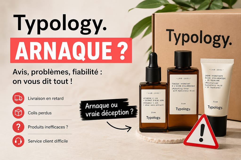 TYPOLOGY ARNAQUE ? Avis, problème et fiabilité : on vous dit tout !
