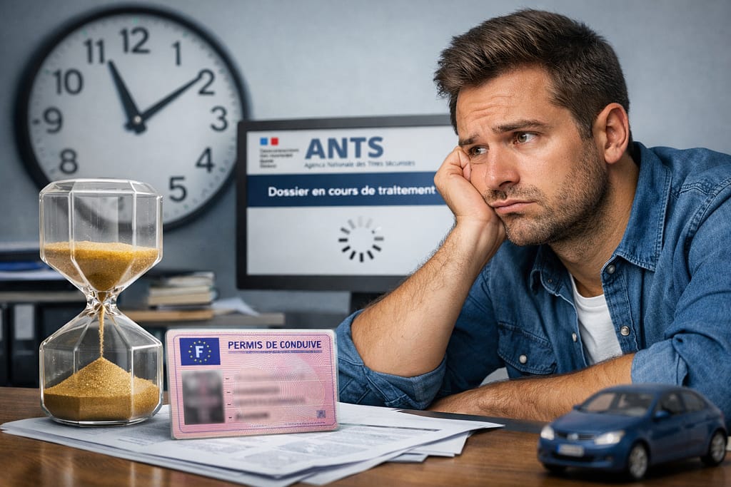 ANTS : délais attente permis de conduire