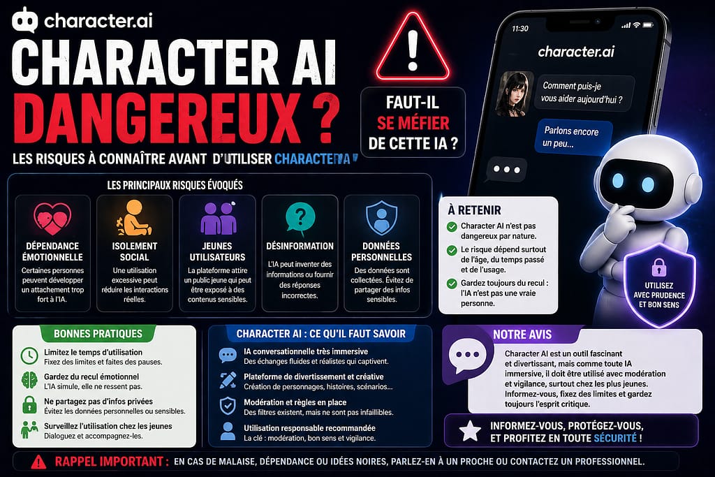 CHARACTER AI : dangereux ou pas ?