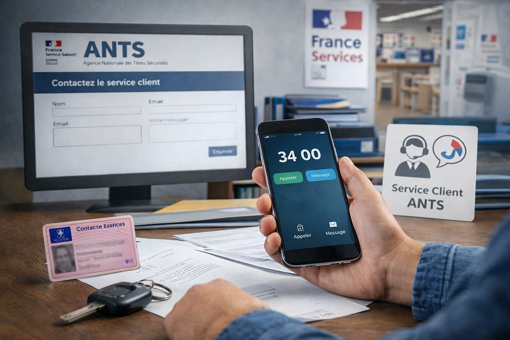 ANTS - contact service client