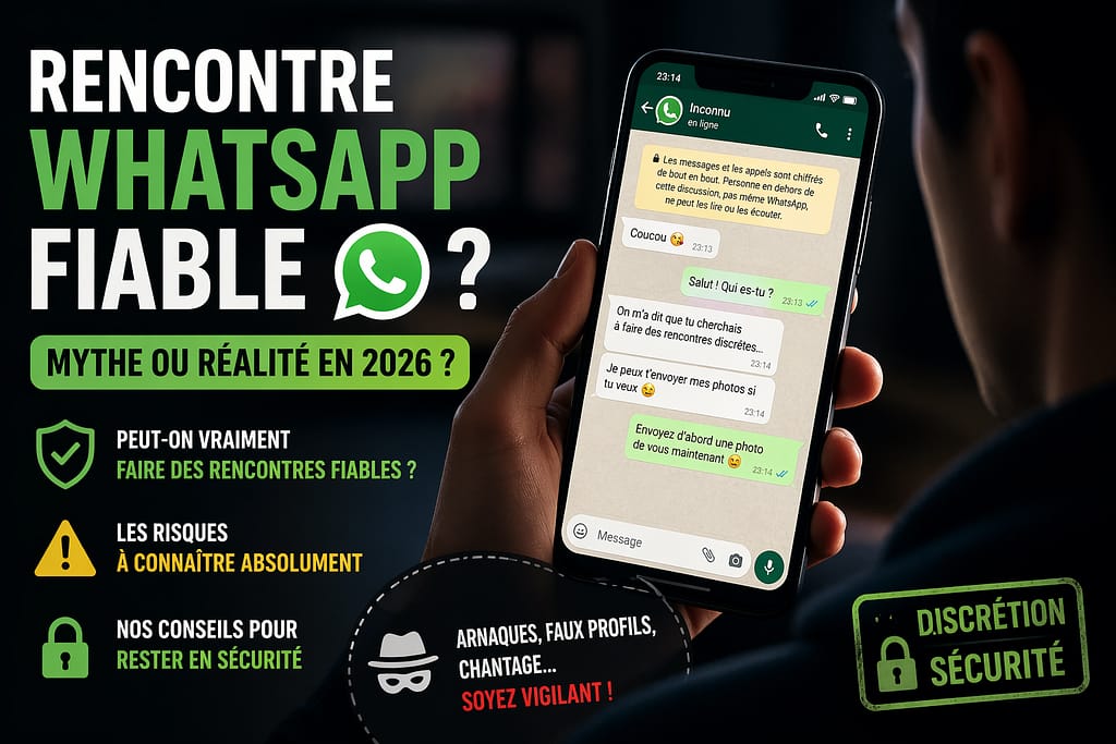 Rencontre WHATSAPP fiable ? Mythe ou réalité en 2026