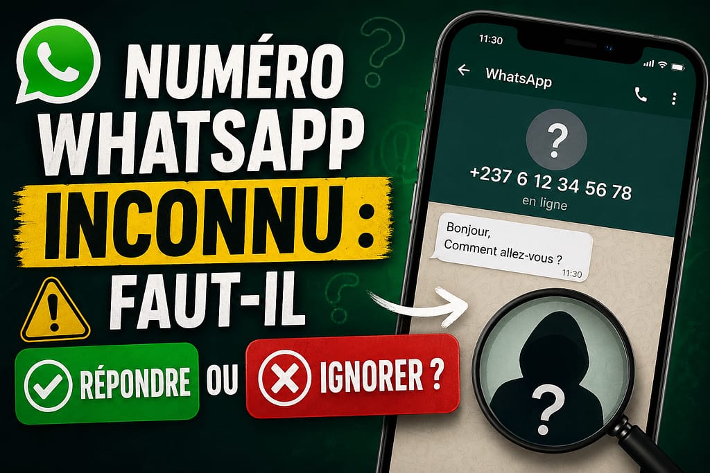 Recevoir un appel WhatsApp d'un numéro inconnu : que faire ?