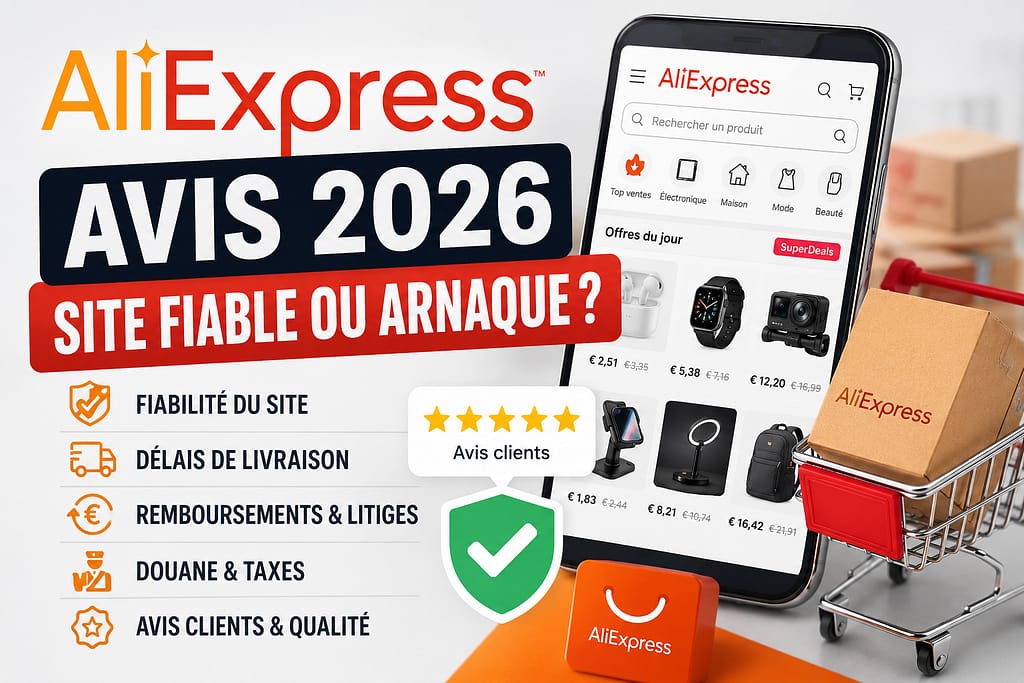 ALIEXPRESS AVIS 2026 : fiable ou arnaque ? 