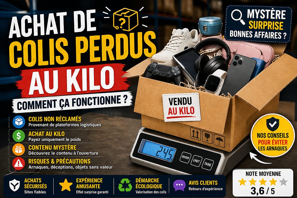 Achat colis perdus au kilo comment ça fonctionne exactement ?