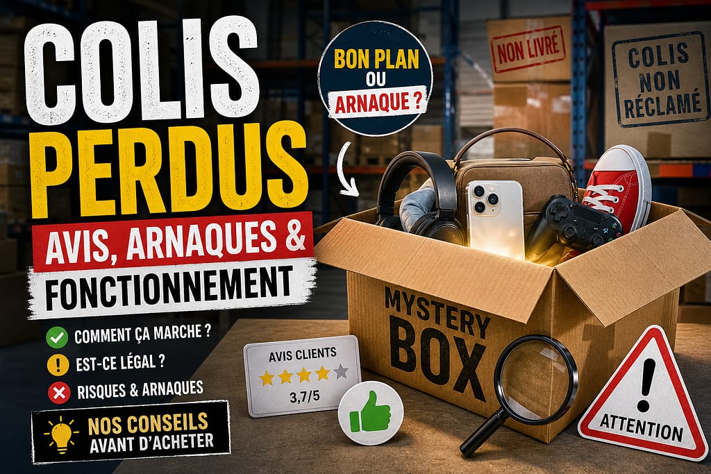 Arnaques colis perdus