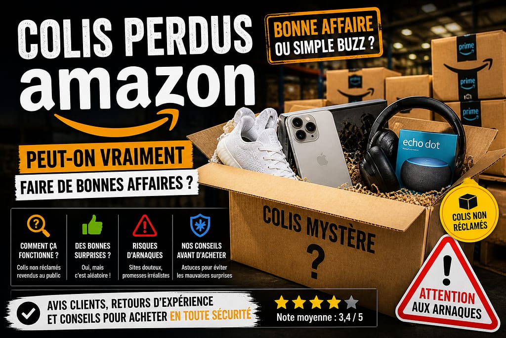AMAZON les colis perdus : peut-on vraiment faire de bonnes affaires ?