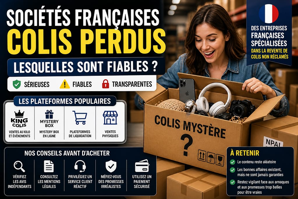 Colis perdu sociétés Françaises : lesquelles sont fiables ?