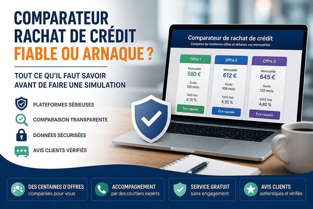 Comparateur rachat de crédit fiable ou arnaque ?