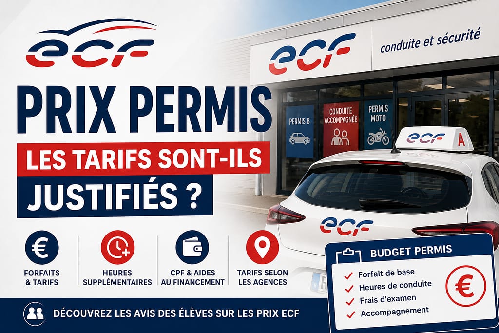 ECF prix permis : les tarifs sont-ils justifiés ?