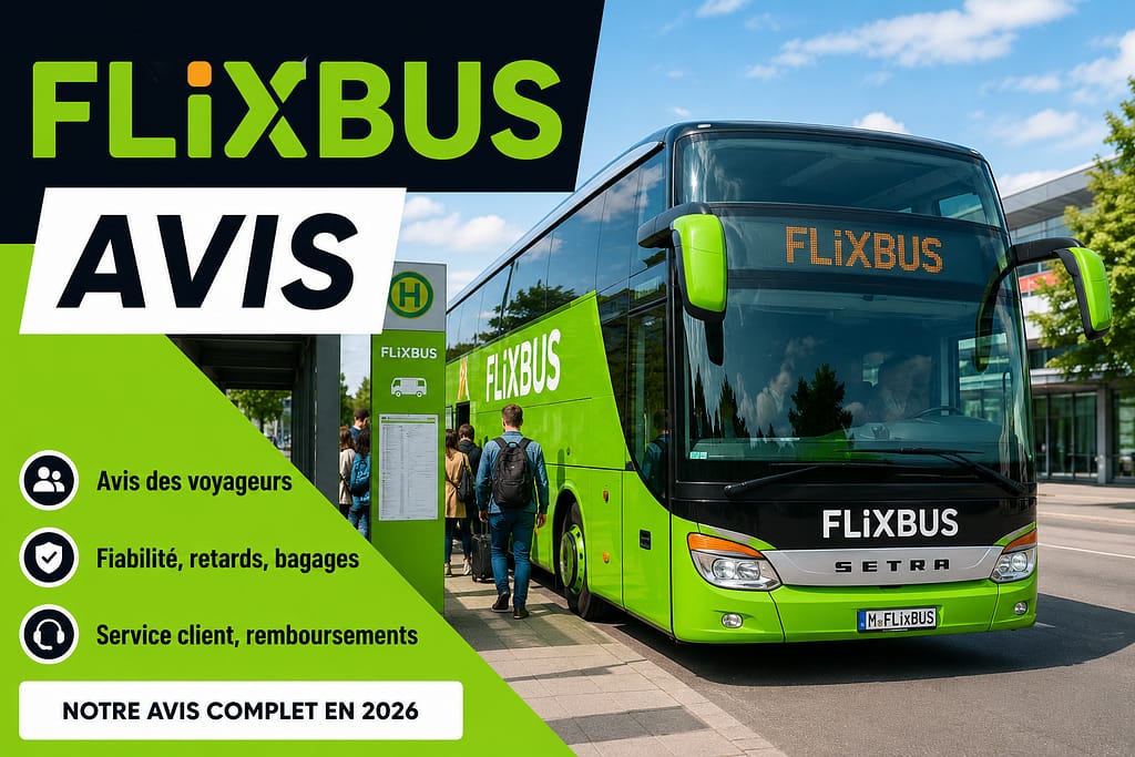 FLIXBUS AVIS des voyageurs, fiabilité, retards, bagages, service client et remboursements.