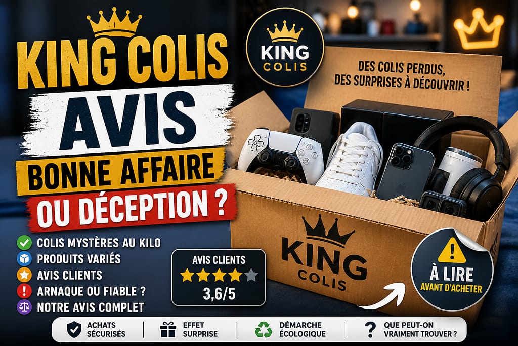 Avis sur KING COLIS : bonne affaire ou déception ?