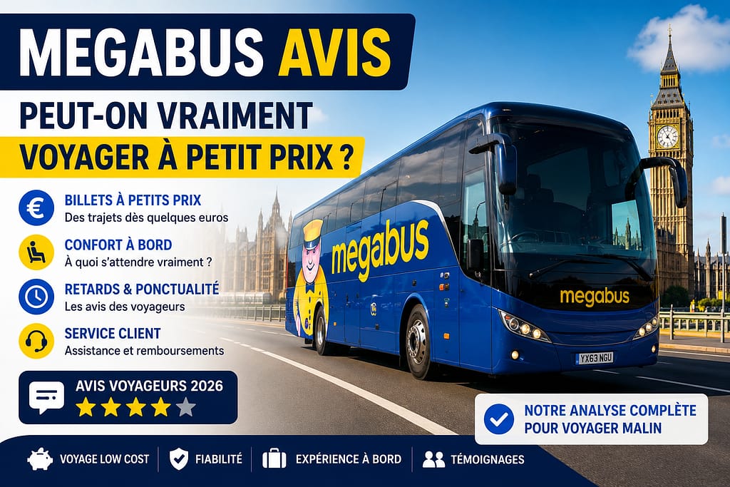 Megabus avis voyage low cost