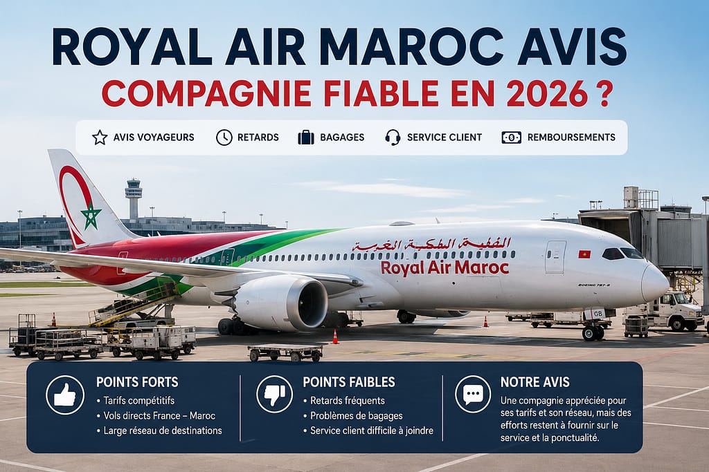 ROYAL AIR MAROC : compagnie fiable en 2026 ?
