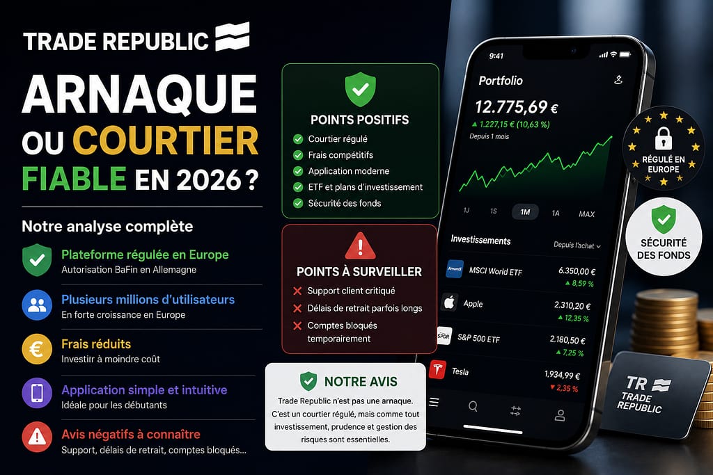 TRADE REPUBLIC ARNAQUE OU FIABLE EN 2026 ?