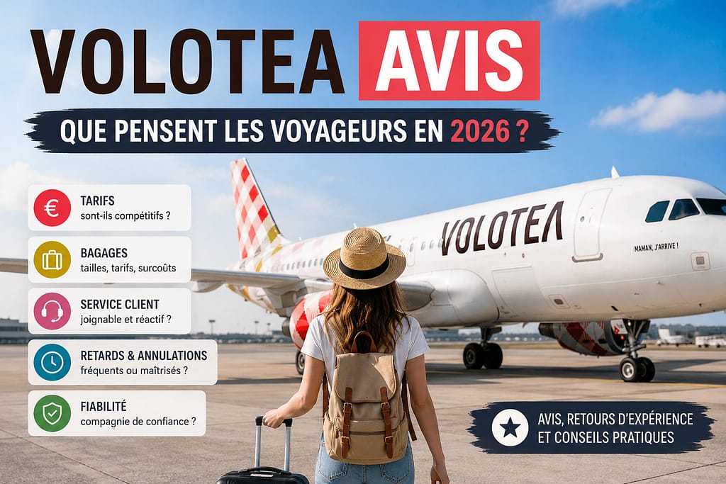 VOLOTEA AVIS DES VOYAGEURS : que pensent les voyageurs en 2026 ?