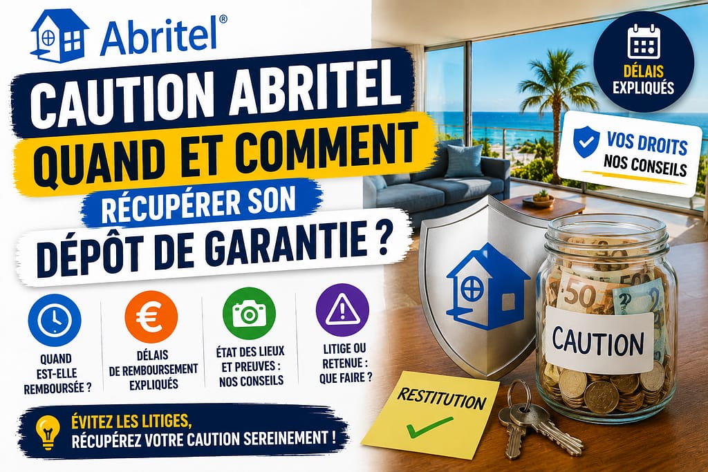 Caution ABRITEL : quand et comment récupérer son dépôt de garantie ?