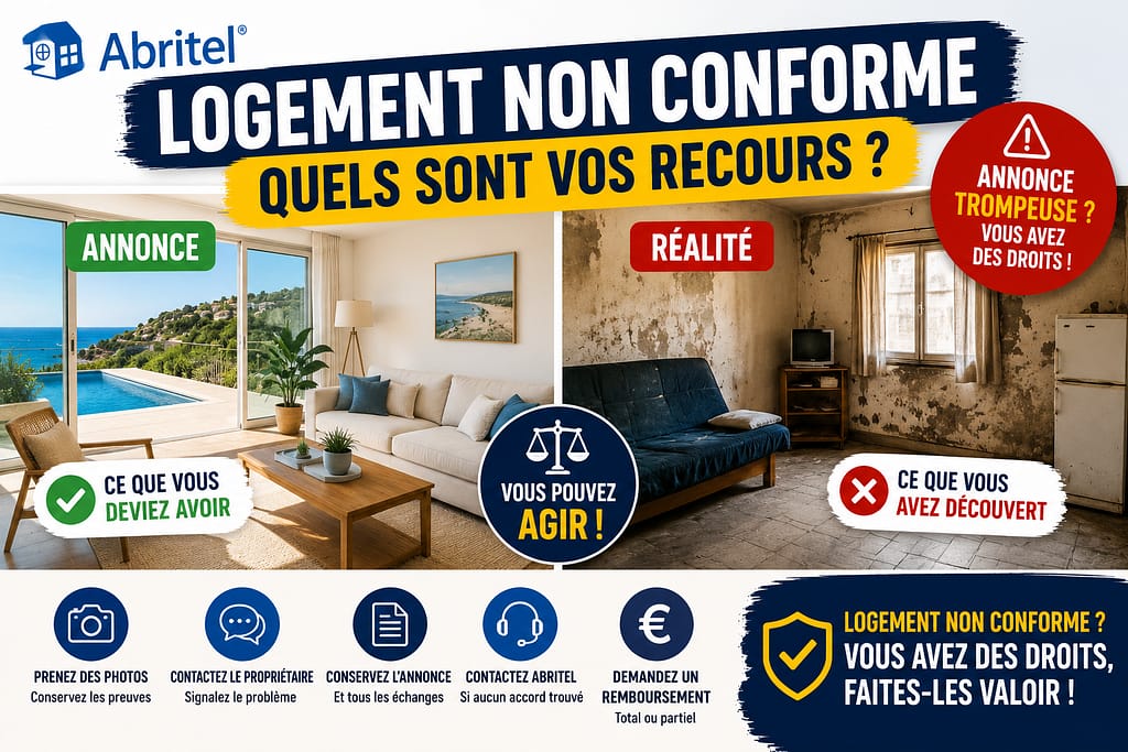 ABRITEL logement non conforme : quels sont vos recours ?