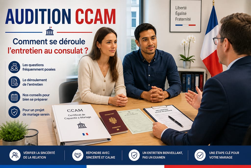 Audition CCAM : comment se déroule l'entretien au consulat ?