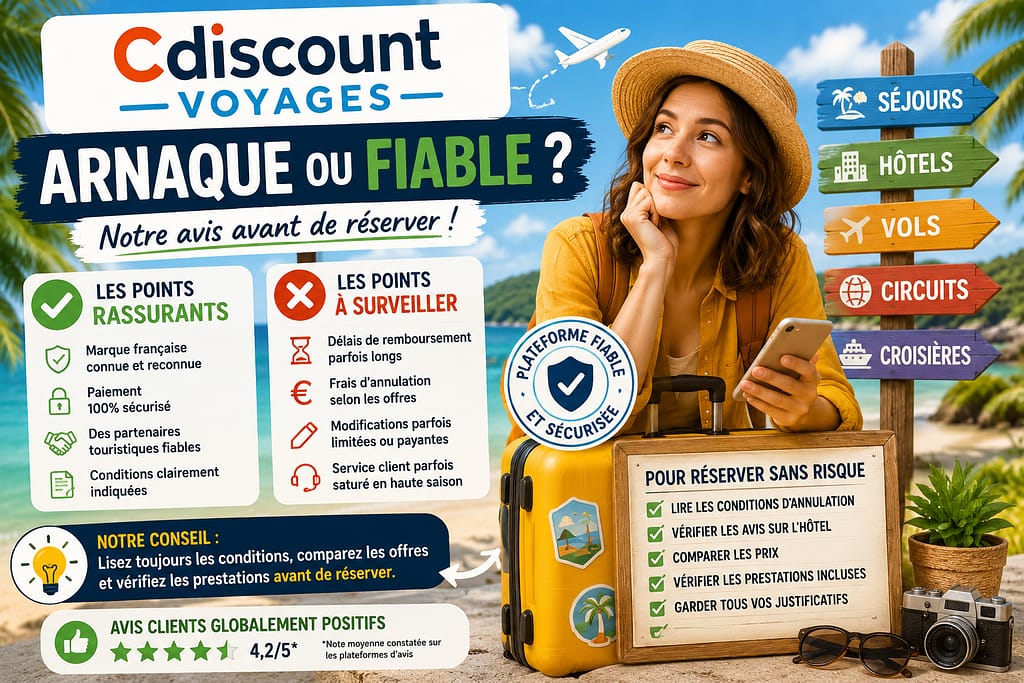 C DISCOUNT VOYAGES : arnaque ou fiable ?