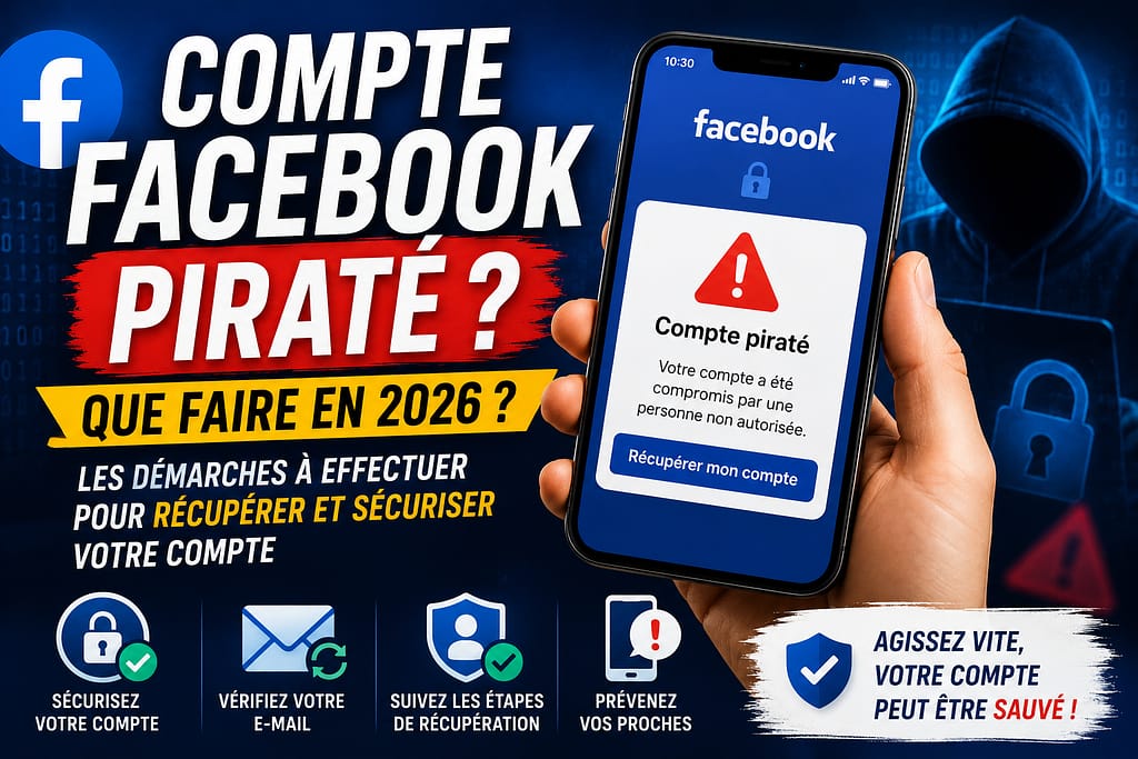 Compte FACEBOOK piraté que faire ?