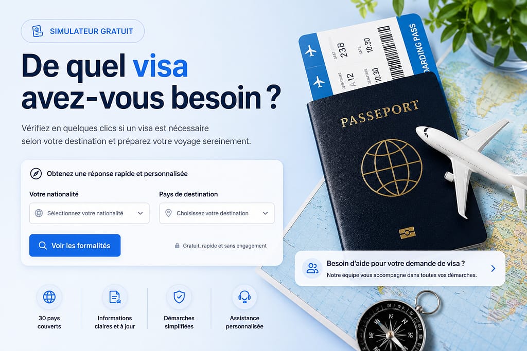De quel visa avez-vous besoin ?