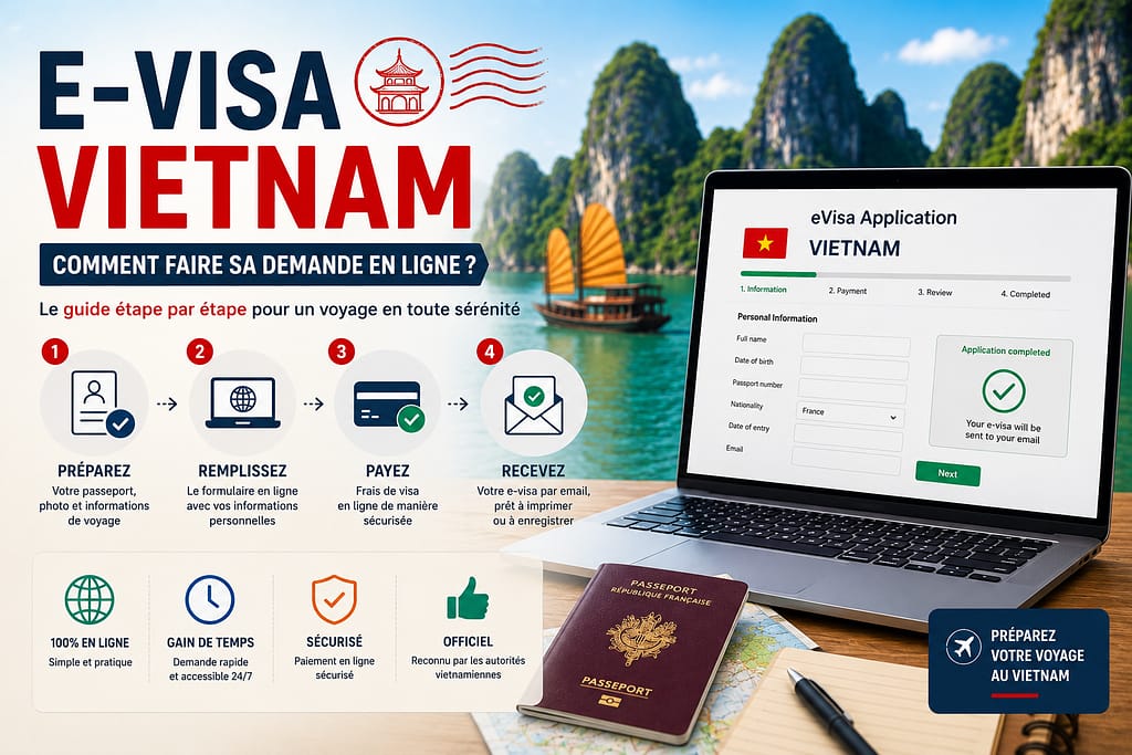E-VISA VIETNAM : comment faire sa demande en ligne ?
