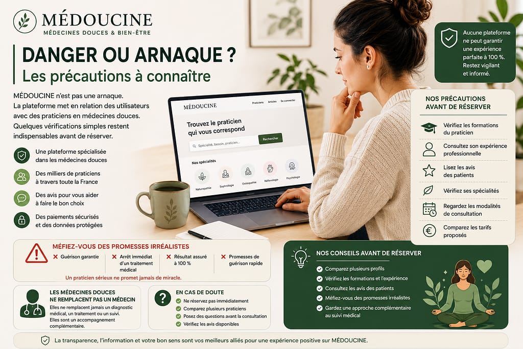 MEDOUCINE ARNAQUE OU FIABLE ?