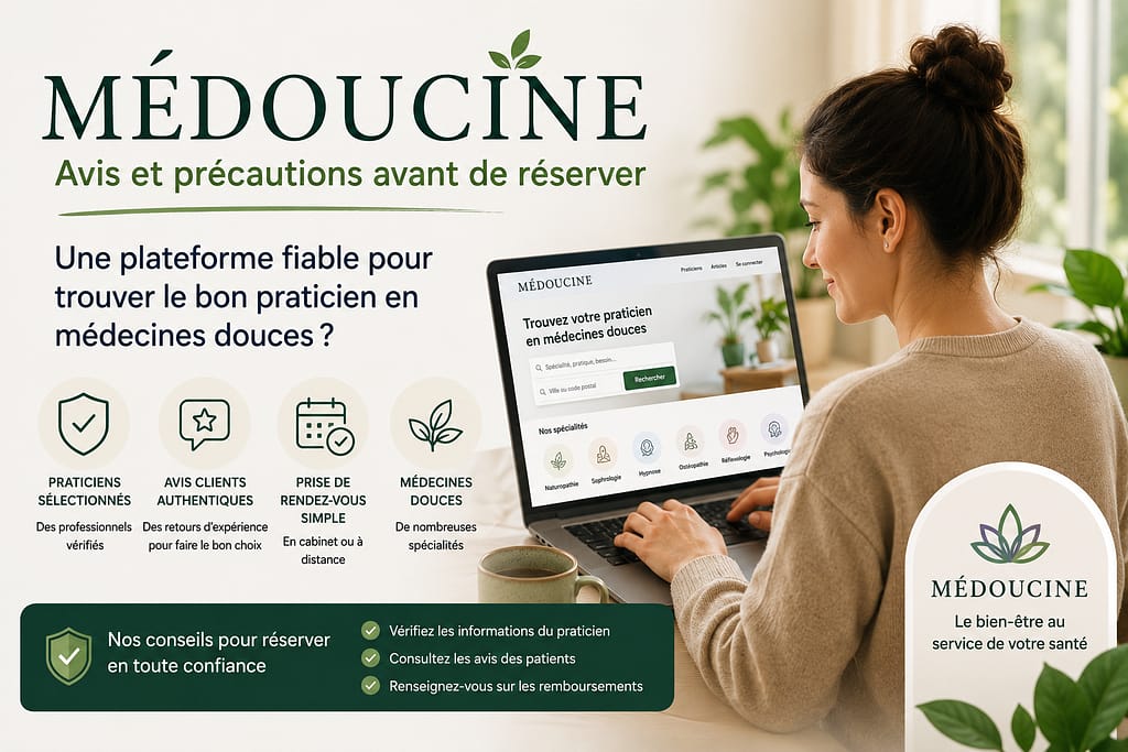 MEDCOUCINE avis et précautions avant de réserver.