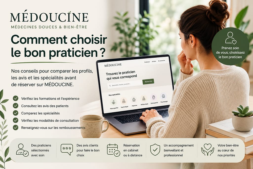 MEDOUCINE comment choisir le bon praticien ?