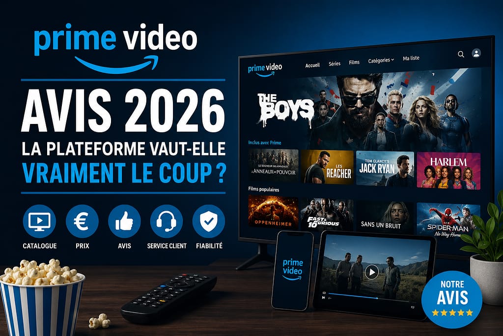 PRIME VIDEO : l'avis des utilisateurs de la plateforme.