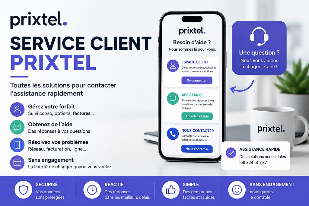PRIXTEL service client : Toutes les solutions pour contacter l'assistance rapidement ?