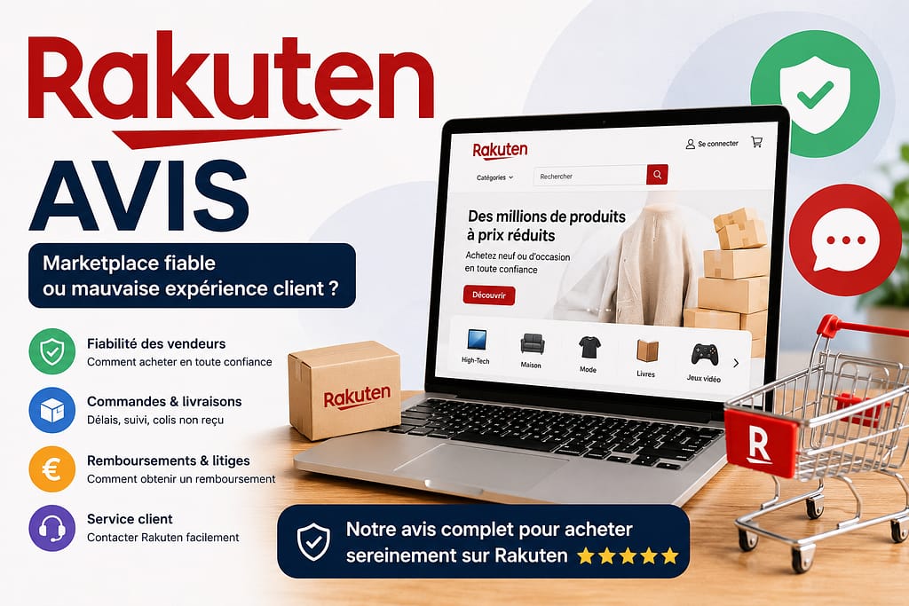 RAKUTEN AVIS : marketplace fiable ou mauvaise expérience client ?