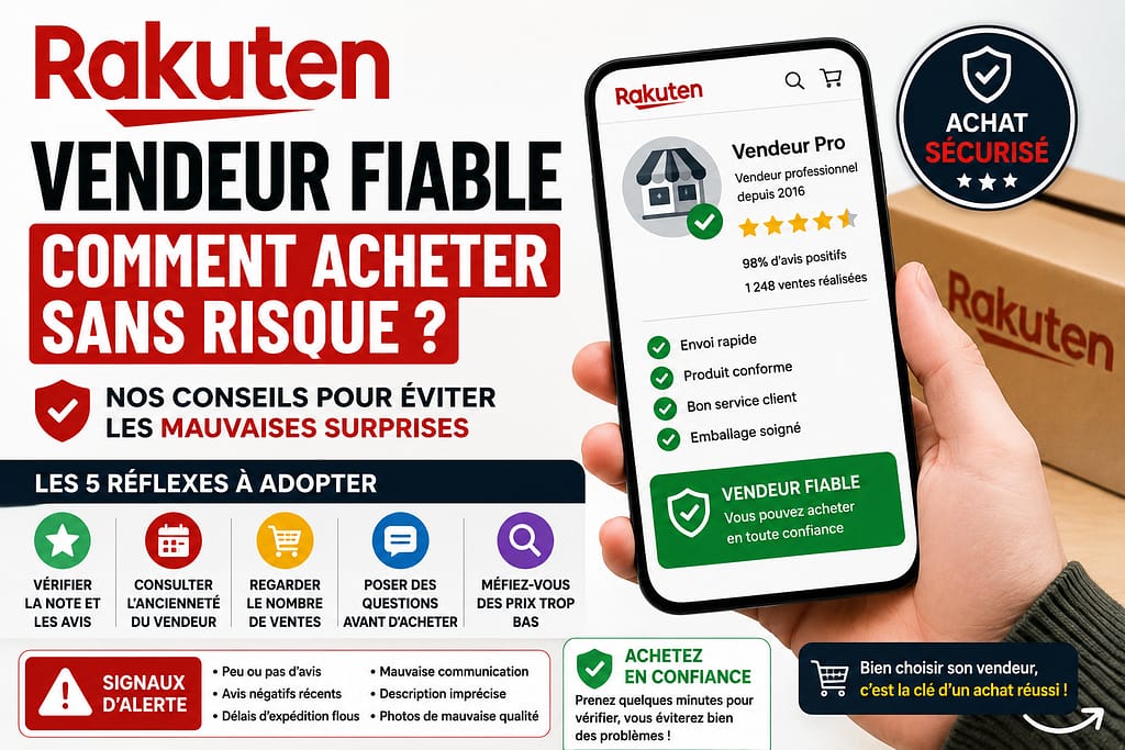 RAKUTEN : comment acheter sans risque ?