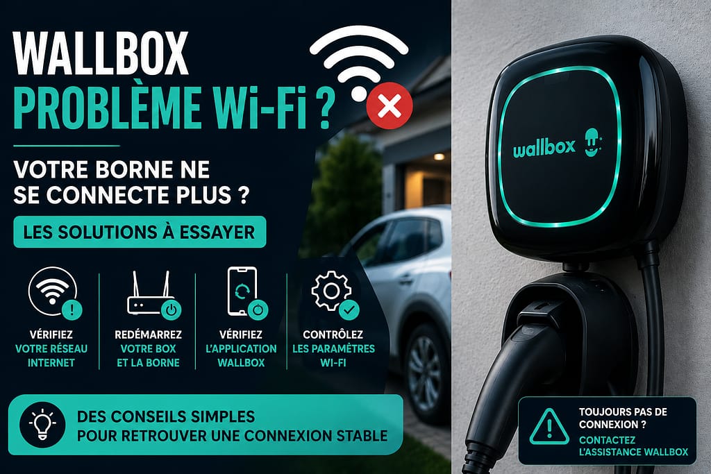 WALLBOX PROBLEME WIFI : votre borne ne se connecte plus ? les solutions à essayer.