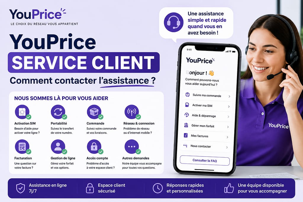 YOUPRICE SERVICE CLIENT : comment contacter l'assistance ?