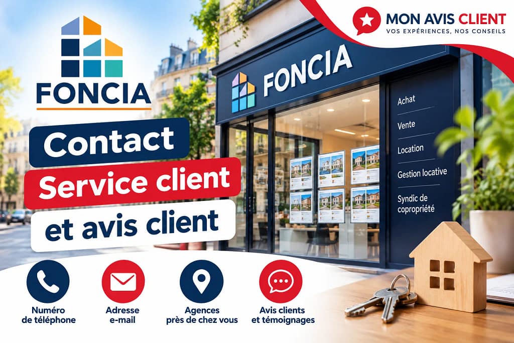 FONCIA : Contact et avis client.