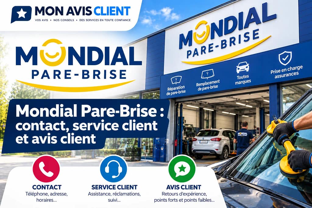 MONDIAL PARE BRISE : Contact et avis client.