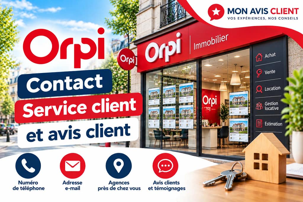 ORPI : Contact et avis client.