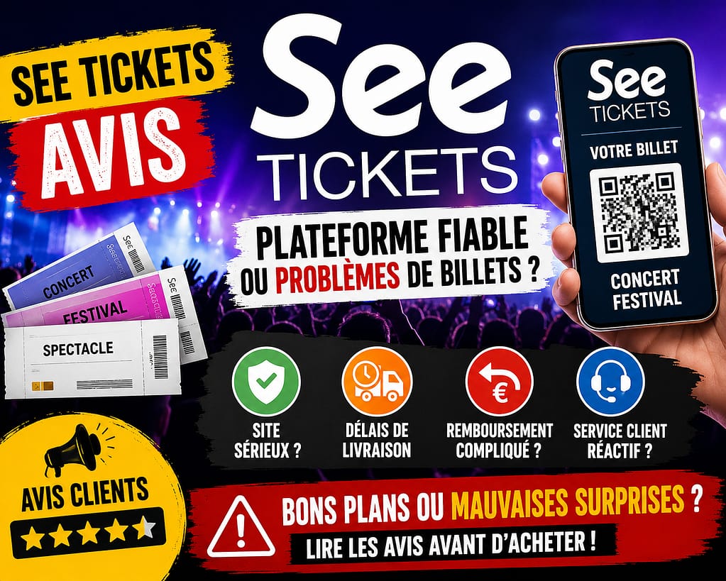 Avis SEE TICKETS : bons plan ou mauvaises surprises ?