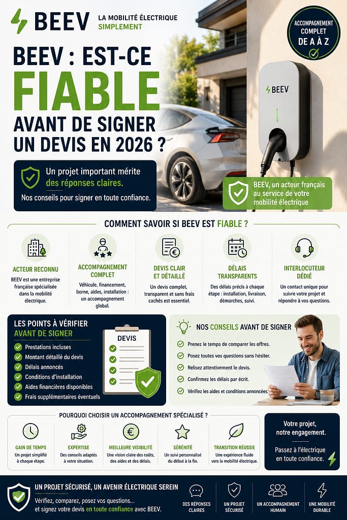 BEEV est-ce fiable. Tout savoir avant de signer un devis en 2026.
