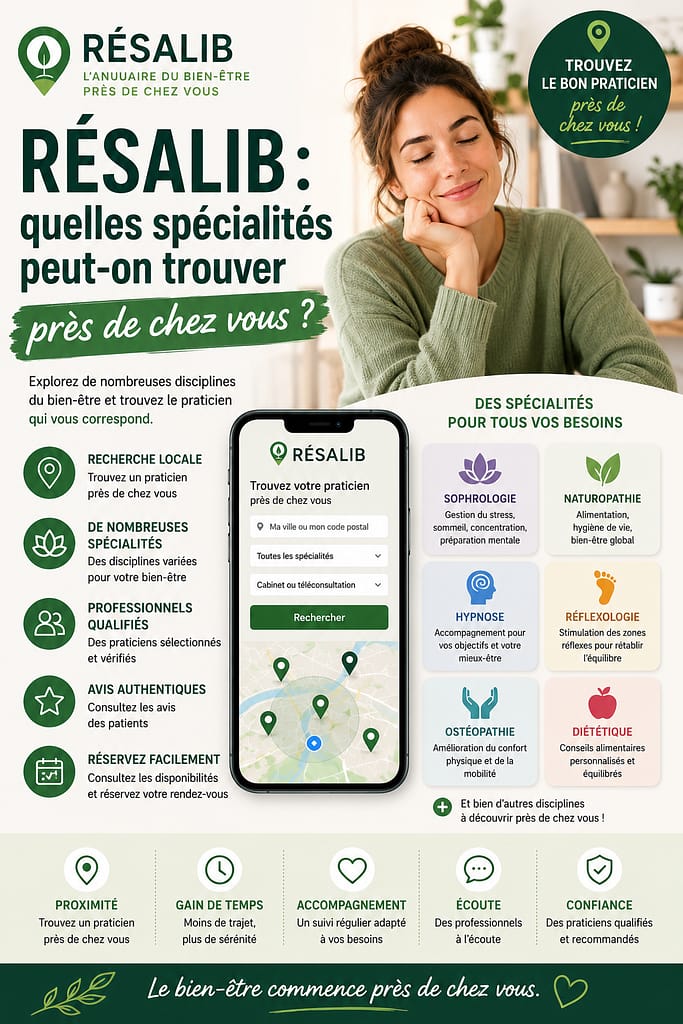 RESALIB quelles spécialités peut-on trouver près de chez vous ?